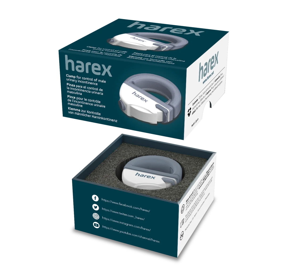 Harex® – clemă incontinență – MedIntim
